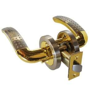  Lever Door Lock Set MODERN Gold and Silver Handle Lever 