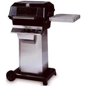   Grill on OCOL OCP Stainless Console Cart with 6in. Wheels and No