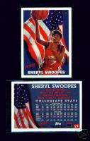 1995 TOPPS USA SHERYL SWOOPES CARD ~ TEXAS TECH ~ WNBA  