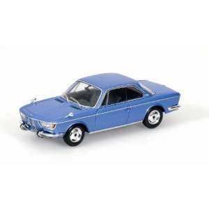  1967 BMW 2000 CS Coupe Light Blue Metallic 1/43 Minichamps 