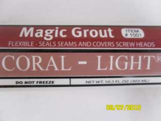 new magic grout coral light flexible seal 1001 10 3 fl oz tube payment 