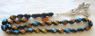 One more impressive and magnificient Prayer bead strand   Tesbih or 