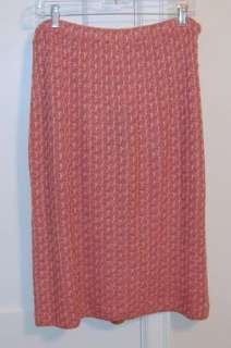New St John Evening Terracotta Melange Skirt   16 $385  
