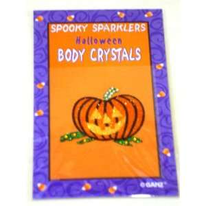  Jack O Lantern Spooky Sparklers Halloween Body Crystals 