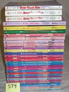 Up for sale are 30 Sweet Valley Twins paperbacks by Francine Pascal 