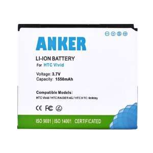  Anker 1550mAh Li ion Battery for HTC Holiday, Raider 4G 