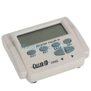 Mobile Tele Display FSK /DTMF Caller ID Box + Cable PC2  