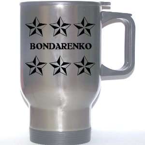  Personal Name Gift   BONDARENKO Stainless Steel Mug 