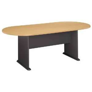   BEECH 82 INCH RACETRACK CONFERENCE TABLE BY BUSH Furniture & Decor