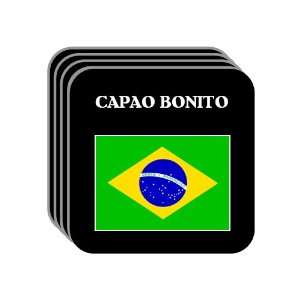  Brazil   CAPAO BONITO Set of 4 Mini Mousepad Coasters 