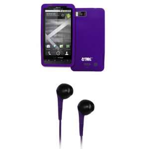  EMPIRE Purple Silicone Skin Cover Case + Purple 3.5mm 