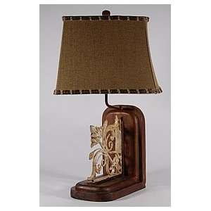   Guild Master Architectural Iron Bookend Table Lamp