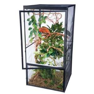  Penn Plax Screen Habitat HD Cage for Reptiles, 24 by 24 by 