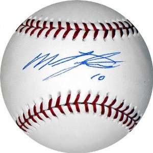  Miguel Tejada Autographed MLB Baseball