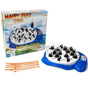   By Pressman Toy Happy Feet 2   Lets Go Fishin Game 
