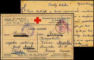 CV592. CZECHOSLOVAKIAN CARD 1919 HRADCANY ISSUE BISECT  