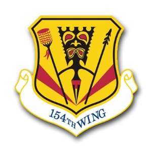 US Air Force 154th Wing Decal Sticker 5.5 Everything 