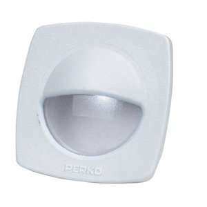 Perko LED Utility Light w/Snap On Front Cover   White  