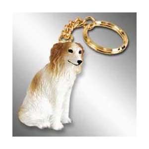  Borzoi Keychain