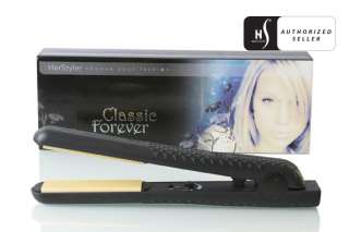   Forever Classic 1.5 Negative Ion Black Hair Straightening Iron  