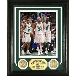  Boston Celtics   Big 3   Photo Mint with Two 24KT Gold 