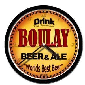  BOULAY beer and ale cerveza wall clock 