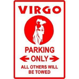  VIRGO PARKING sign * street zodiac stars moon