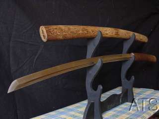 39.4 HuaLee Wood Japanese Sword Shirasaya Razor Sharp  