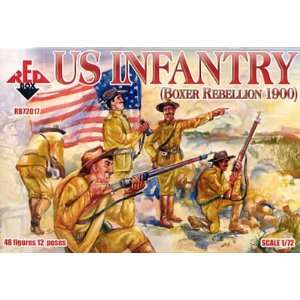  US Infantry Boxer Rebellion 1900 (48) 1 72 Red Box Toys 