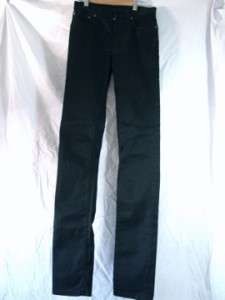 NUDIE JEANS HIGH KAY SHINY BLANCK W25 L34 MADE IN ITALY  