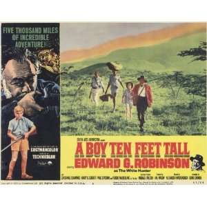  A Boy Ten Feet Tall   Movie Poster   11 x 17