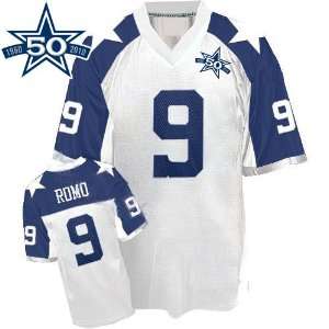  Dallas Cowboys #9 Tony Romo Authentic White Thanksgiving 