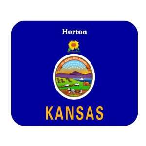  US State Flag   Horton, Kansas (KS) Mouse Pad Everything 