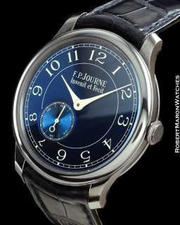 JOURNE CHRONOMETRE BLEU TANTALUM  