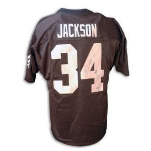  Autographed Bo Jackson Oakland Raiders Black Throwback 