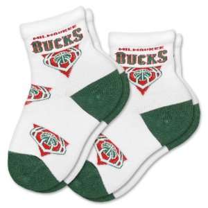 NBA Milwaukee Bucks Kids Socks, 2 Pack, Child  Sports 