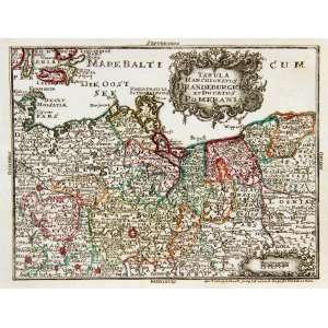    Lobeck and Lotter Map of Brandenburg (1762)