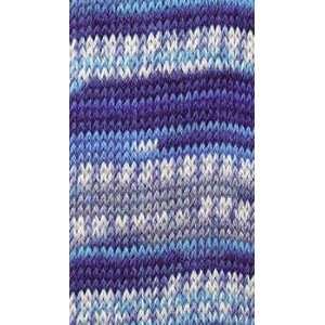   Regia 4 Ply Wool Square Ocean Color 1133 Yarn Arts, Crafts & Sewing