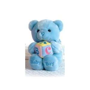  Plush Blue ABC Musical Teddy Bear By Aurora Toys & Games