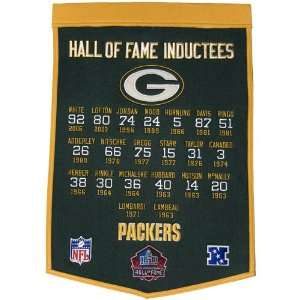  Pro Football Hall of Fame Green Bay Packers Enshrinee 
