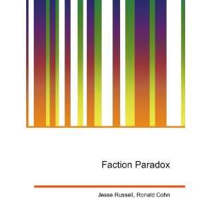  Faction Paradox Ronald Cohn Jesse Russell Books