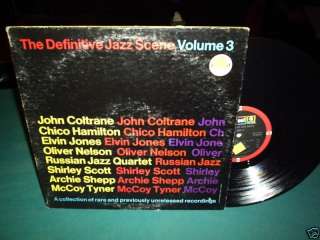 The Definitive Jazz Scene Vol 3 John Coltrane AS 9101Lp  