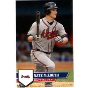  Topps Major League Baseball Sticker #143 Nate McLouth Atlanta Braves 