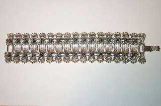 Vintage Sarah Coventry Silver Pineapple Bracelet  