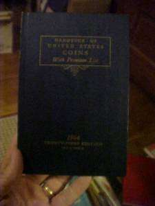 1964 Handbook US COINS Yeoman, Blue Book 21st Edition  