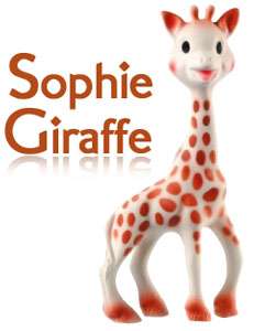 Sophie the Giraffe Baby Natural Rubber Teether Vulli  