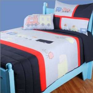  Full Rizzy Home Kids Train Quilt Set