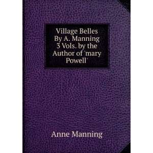   Manning 3 Vols. by the Author of mary Powell. Anne Manning Books