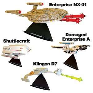   Legends of Star Trek Starships Collection Set of 4 