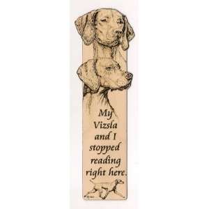  Vizsla Laser Engraved Dog Bookmark D # 1
